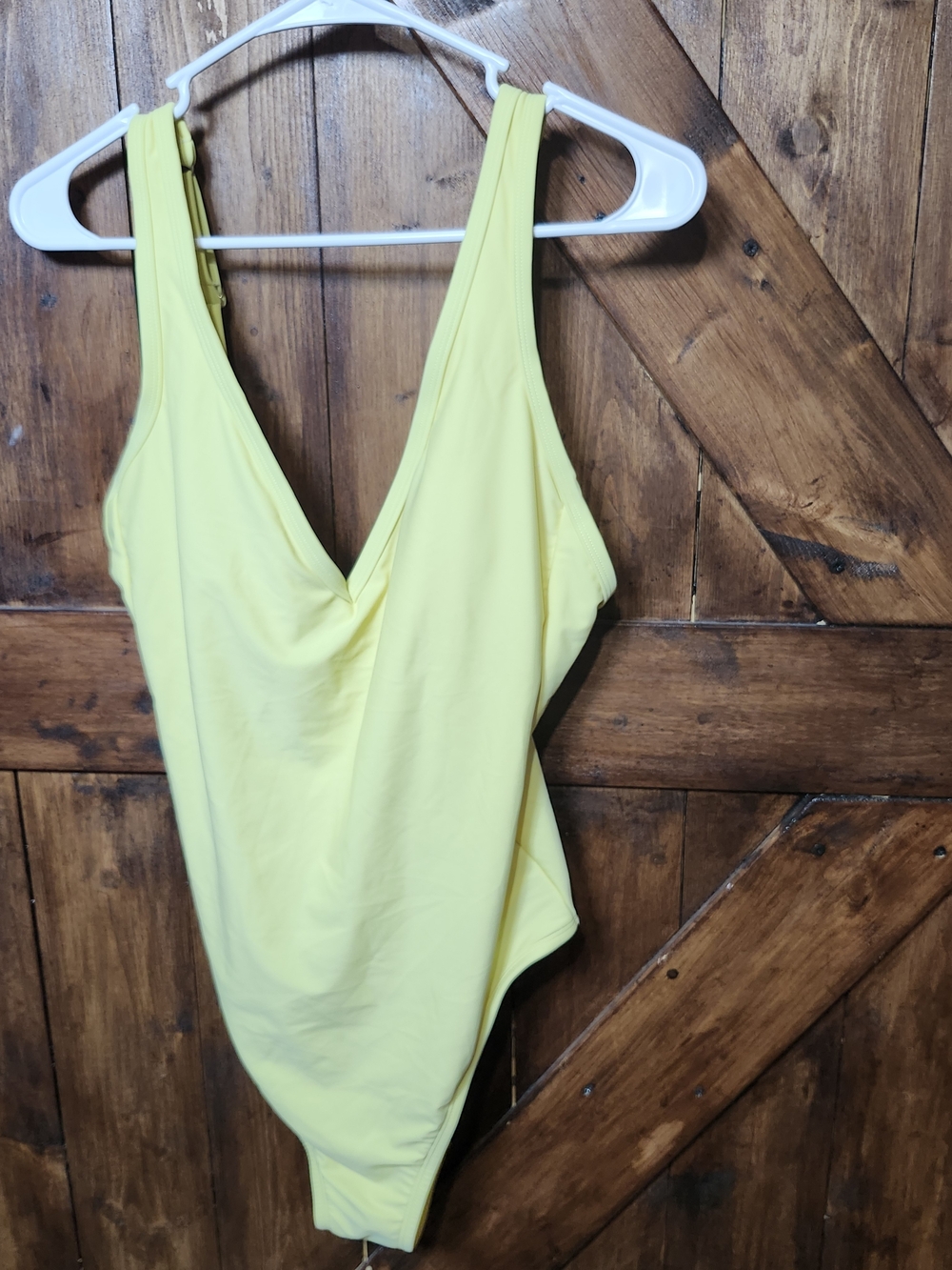 Kona Sol Yellow One-Piece Swimsuit